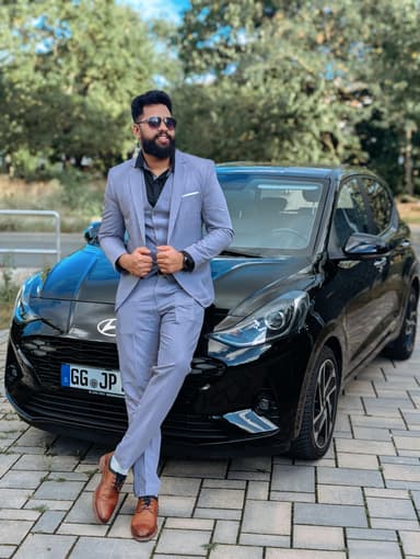 Portrait of Midhun Suresh, Founder at Hannover Malayalis